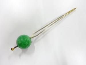 アンティーク　天然石　簪